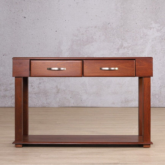 Urban 2 Drawer Server - Walnut Server Leather Gallery