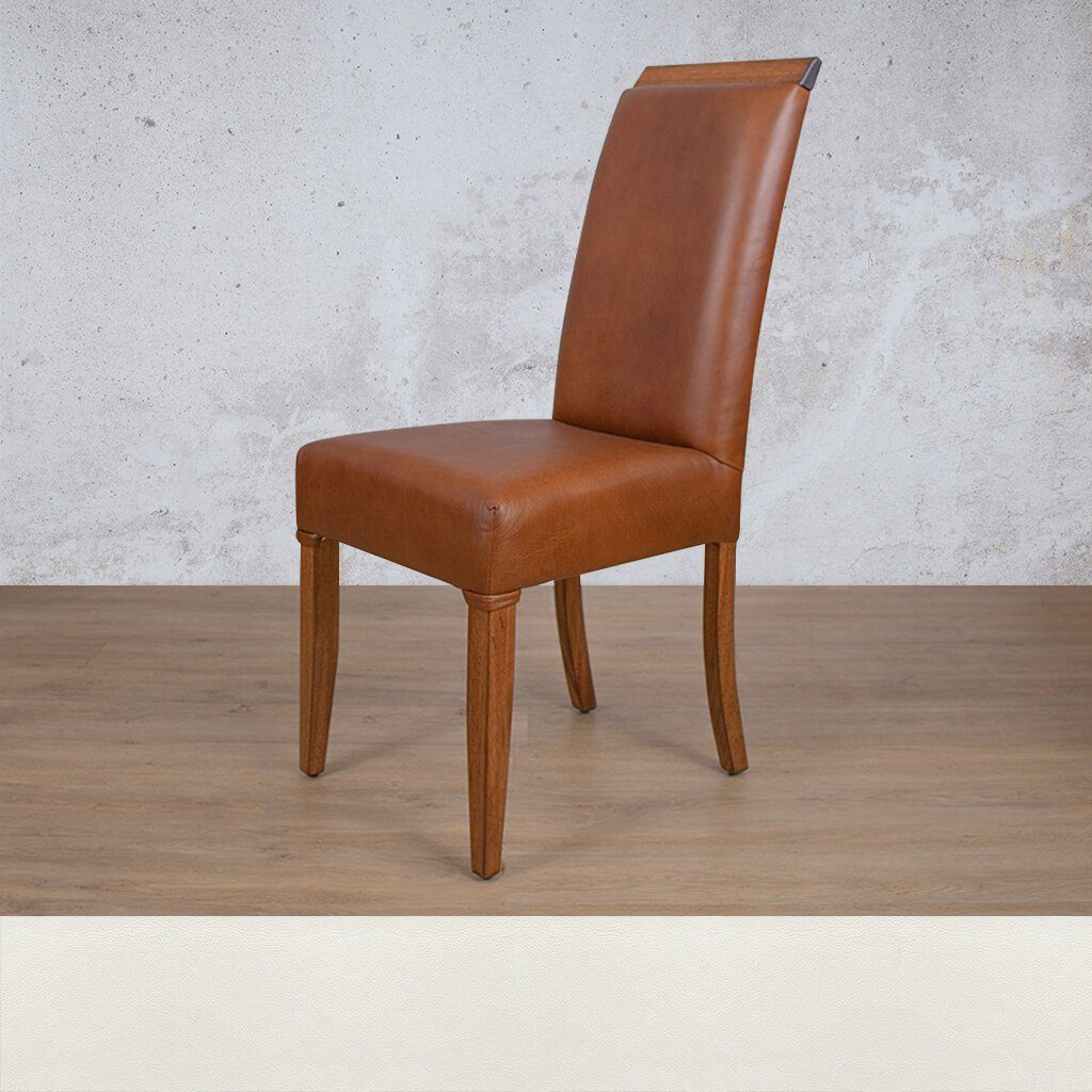 Urban Leather Walnut Dining Chair Dining Chair Leather Gallery Czar White 