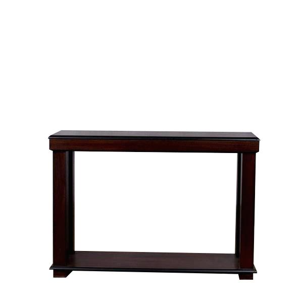 Urban Server with Shelf - Dark Mahogany Server Leather Gallery