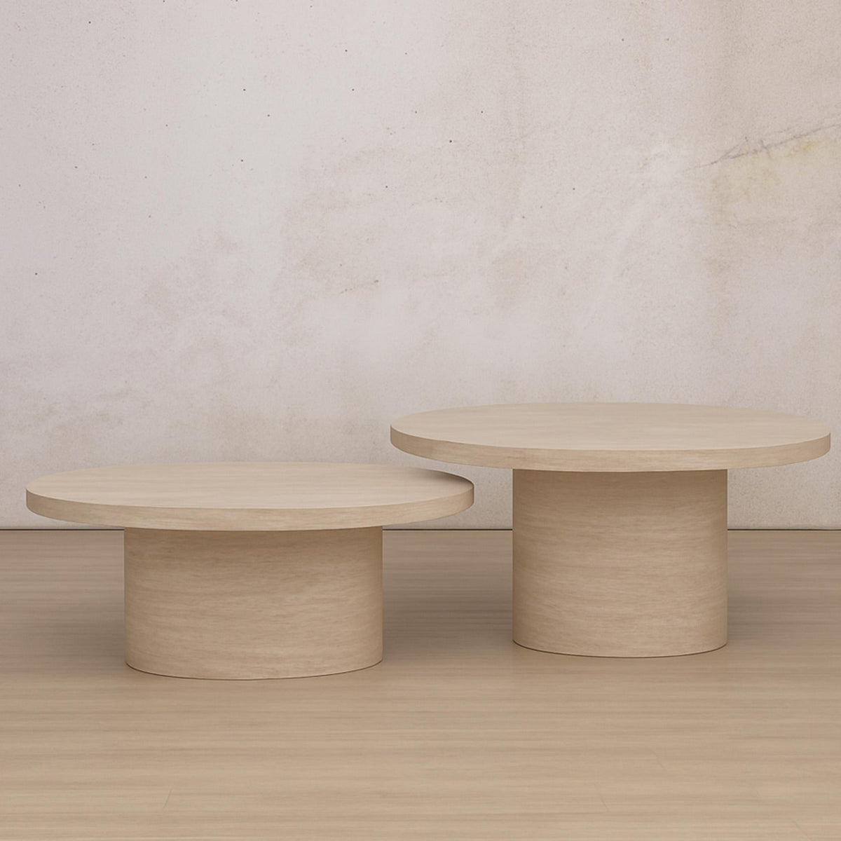 leather gallery valencia nested coffee table