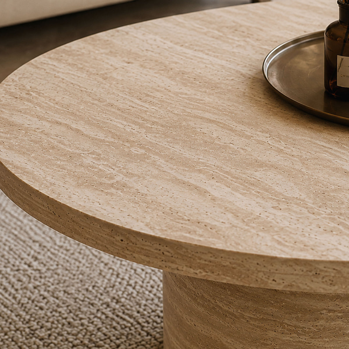 leather gallery valencia nested coffee table