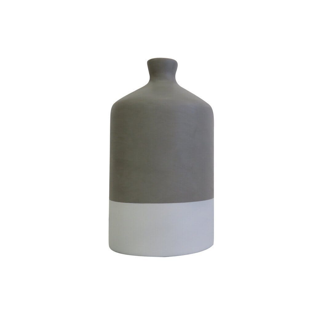 Dipped White Vase Vase Leather Gallery 
