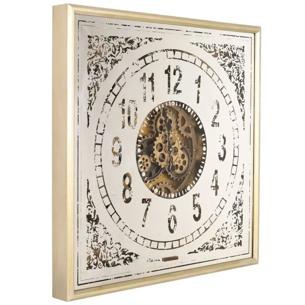 Vintage Gear Clock - Dia 61cm x 6cm - Clock