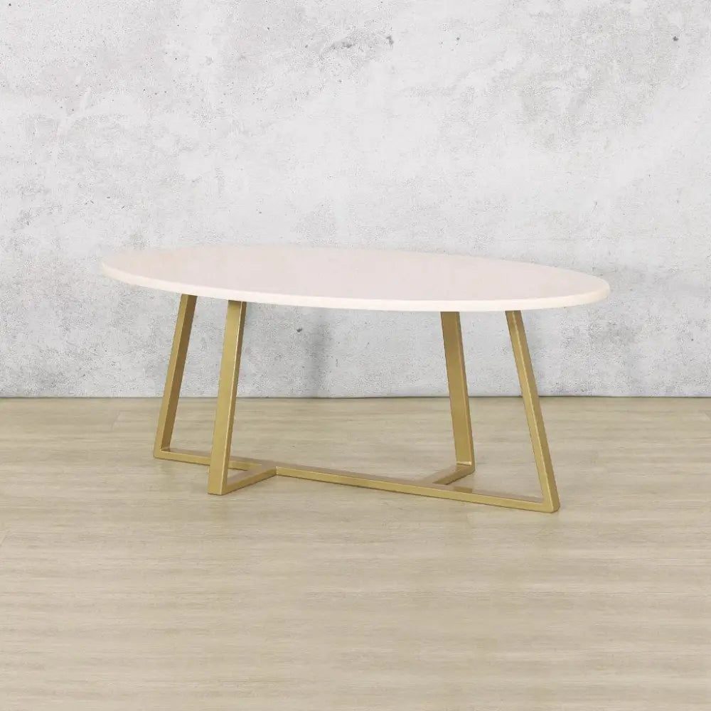 Vogue Coffee Table Rectangular legs - Gold - Coffee Table