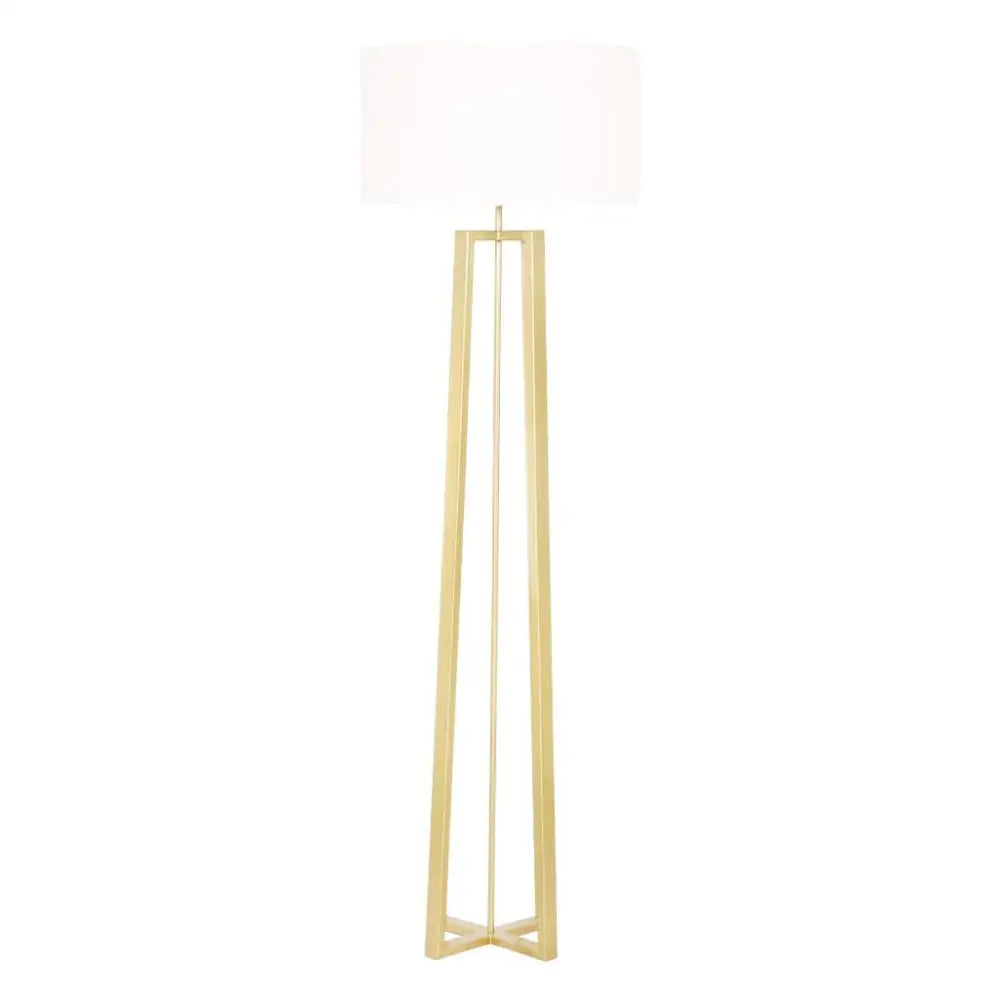 Vogue Standing Lamp Rectangular Legs Gold - Desk Lamp