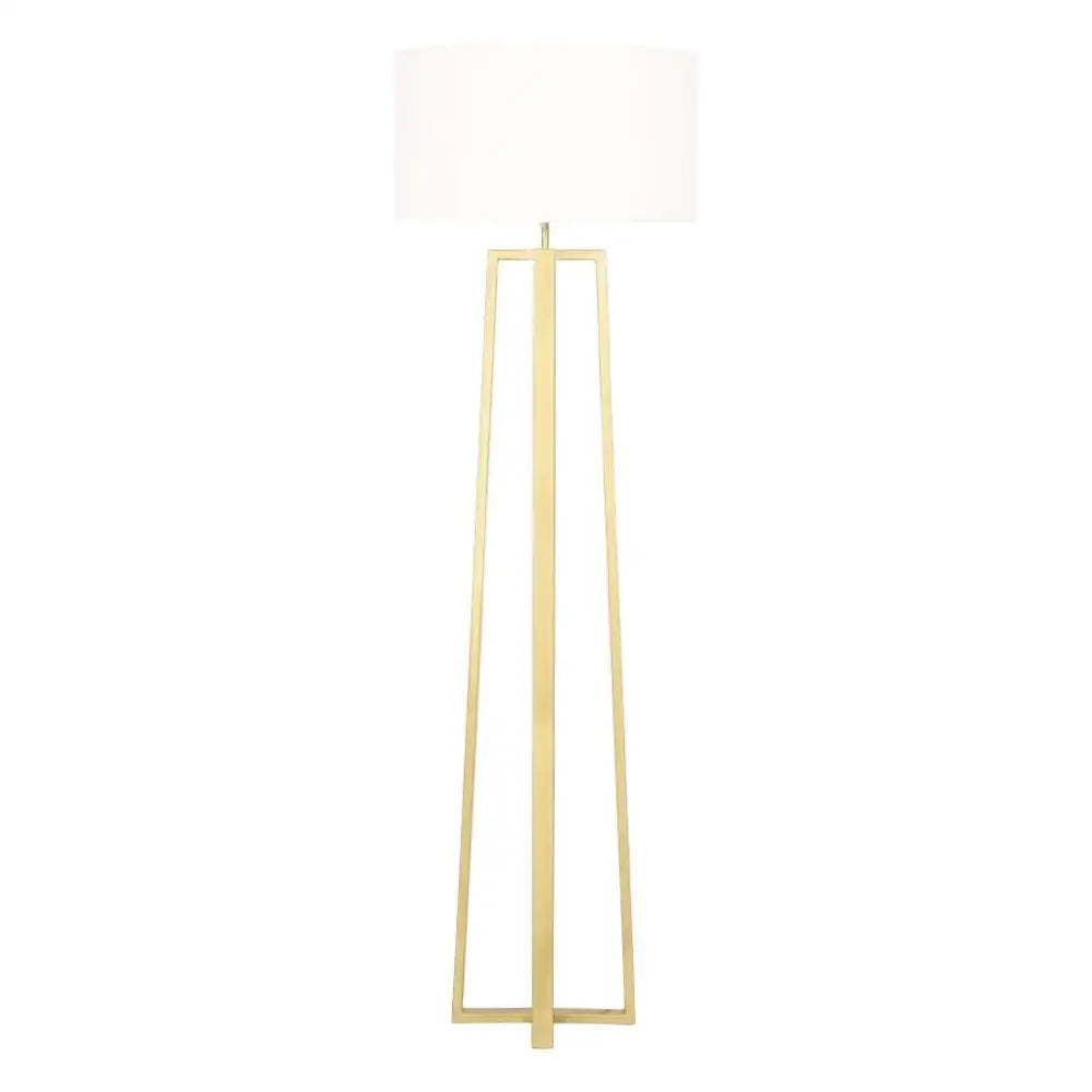 Vogue Standing Lamp Rectangular Legs Gold - Desk Lamp