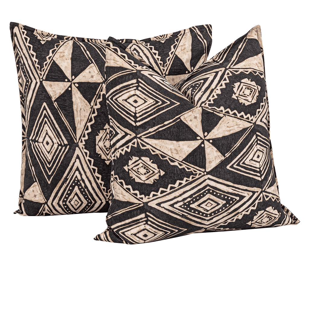 Vusi Natural Cushion Cushion Leather Gallery 