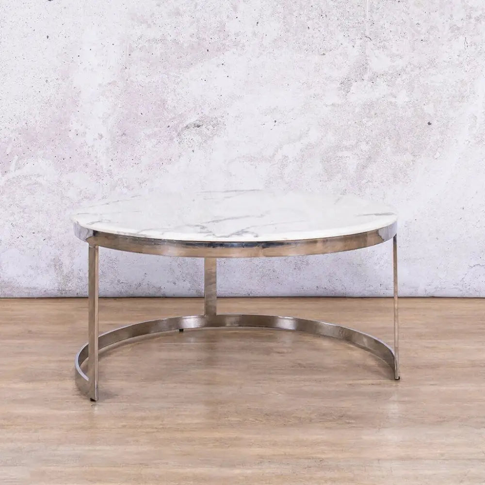 Waldorf Coffee Table Set - Marble Look Top - Available on Special Order Plan Only - Waldorf - Coffee Table