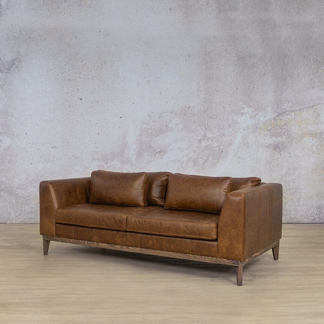 Willow 3 Seater Leather Sofa Leather Sofa Leather Gallery Royal Mocha 