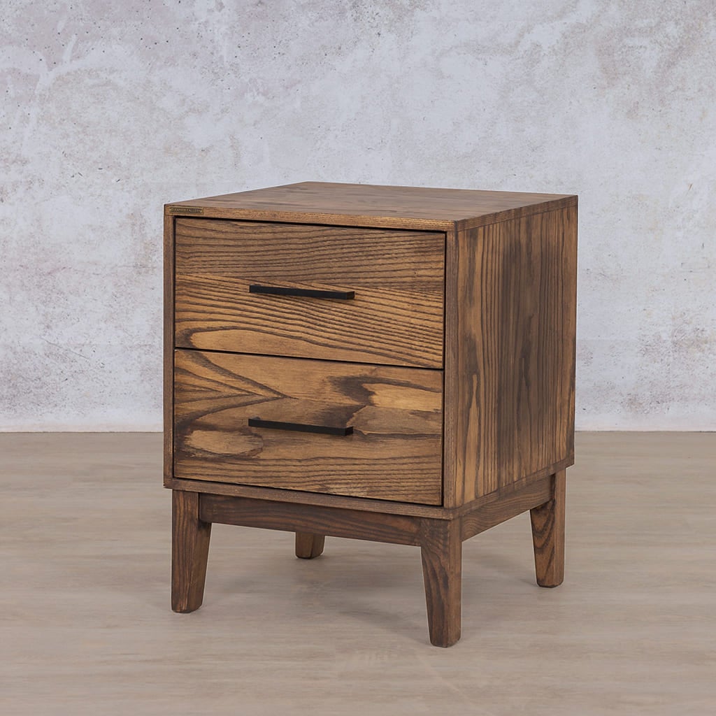 Willow Pedestal Bed Pedestal Leather Gallery  | Bedside Table