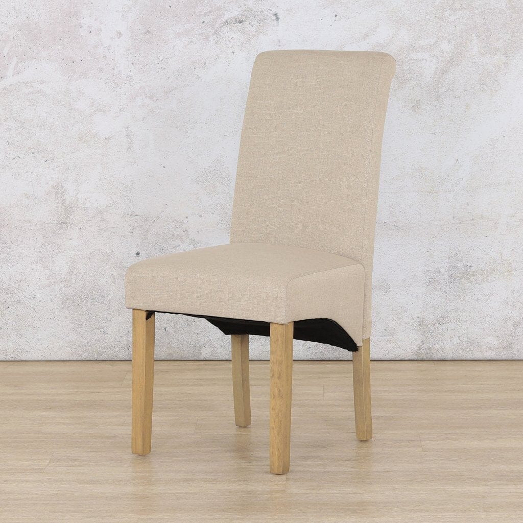 Windsor Dining Chair - Antique Natural Oak Dining Chair Leather Gallery Length 460 x Depth 640 x Height 980