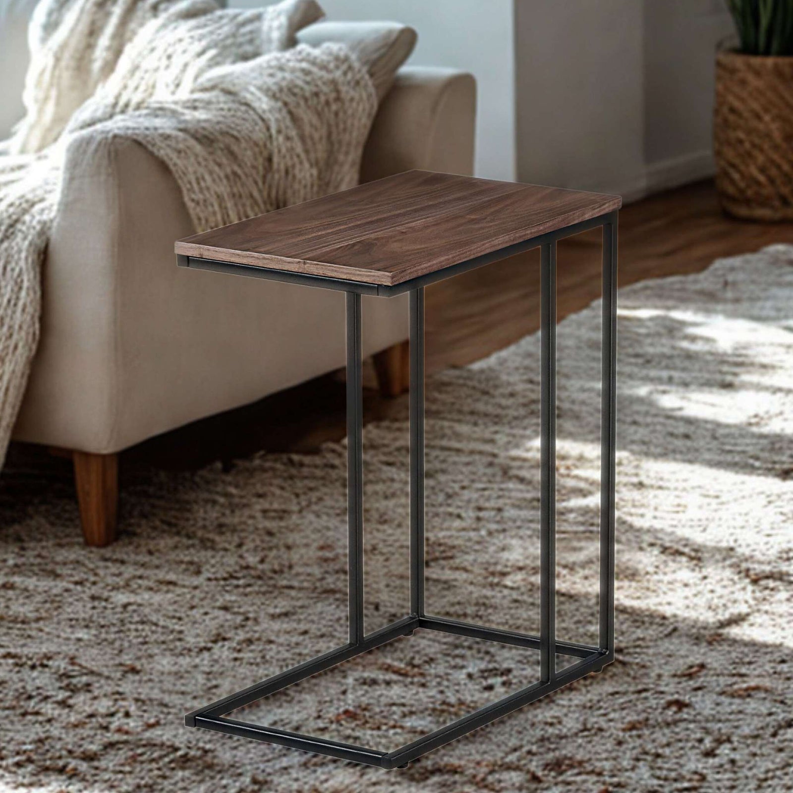 Wyatt Side table | Gallery Everyday by Leather Gallery