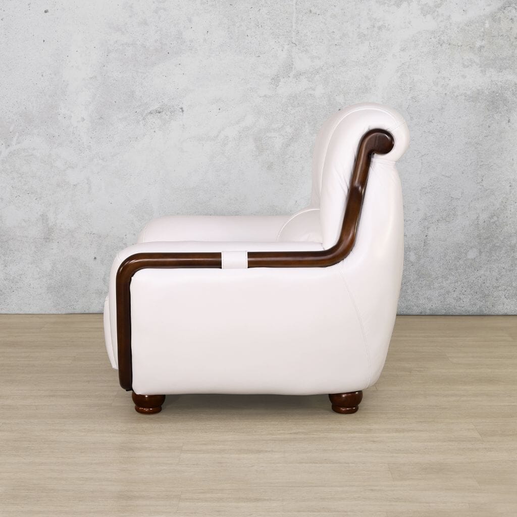 Zuri 1 Seater Leather Sofa Leather Sofa Leather Gallery-czar-white