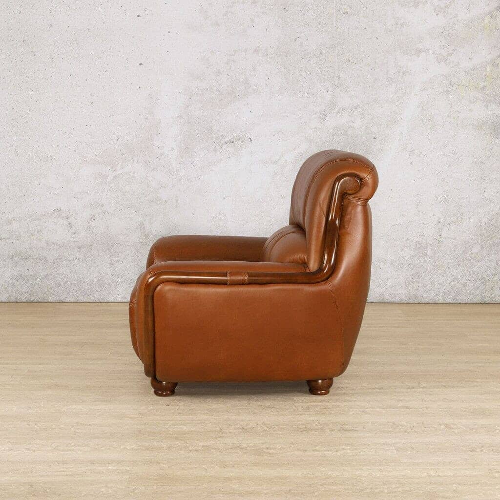 Zuri 1 Seater Leather Sofa Leather Sofa Leather Gallery-czar-pecan