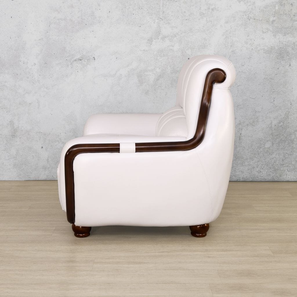 Zuri 2 Seater Leather Sofa Leather Sofa Leather Gallery-czar-white