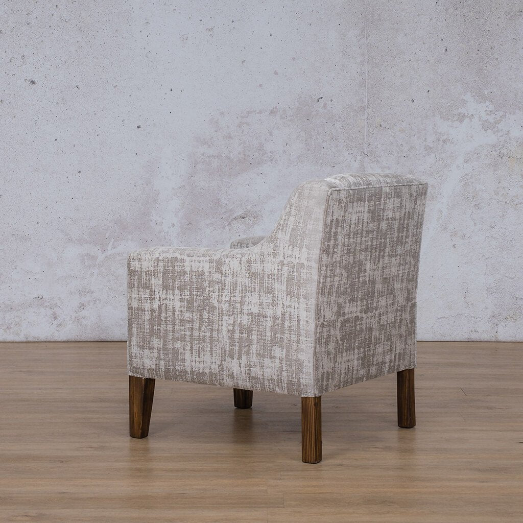 Julia Fabric Armchair - Hazey grey Fabric Armchair Leather Gallery 