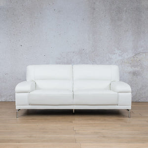 Adaline 3 Leather Sofa Suite Leather Sofa Leather Gallery White 