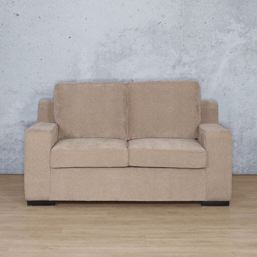 Arizona Fabric 2 Seater Sofa Fabric Sofa Leather Gallery Ivory Sand 