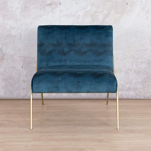 Birkin Fabric Armchair - Twilight Blue Fabric Armchair Leather Gallery Twilight Blue 700 x 750 x 550 
