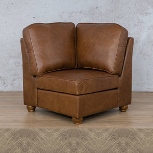 Salisbury Leather Corner Leather Gallery Bedlam Taupe WAREHOUSE COLLECTION - PINETOWN OR NORTHRIDING Full Foam