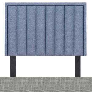 Mirage Grey Fabric Sample | Callum Fabric Headboard | Queen Bedroom Set Leather Gallery | Queen Headboard | Headboards | Modern Headboards | Headboards For Sale | Bedroom Headboard | Paneled Headboard