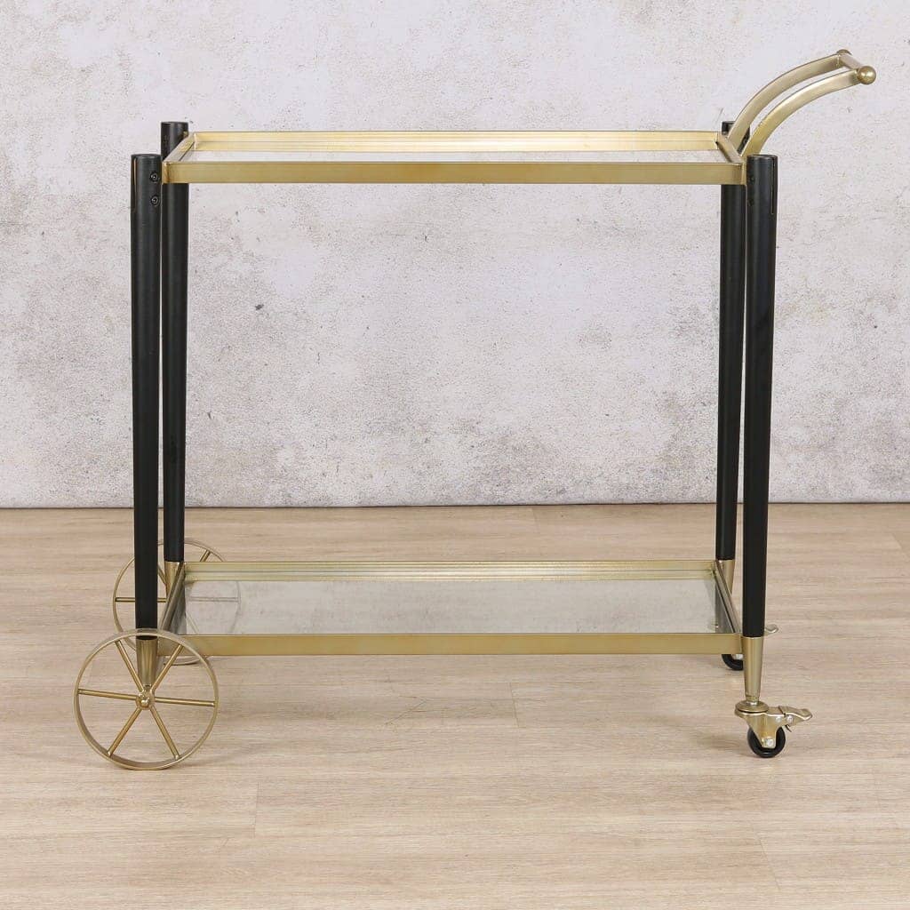 Classic Chic Gold Bar Trolley Leather Gallery 