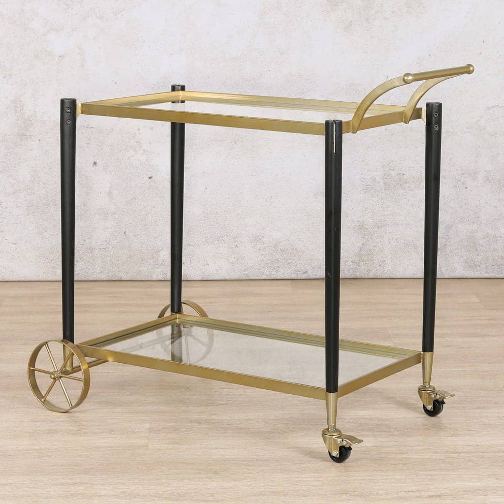 Classic Chic Gold Bar Trolley Leather Gallery 