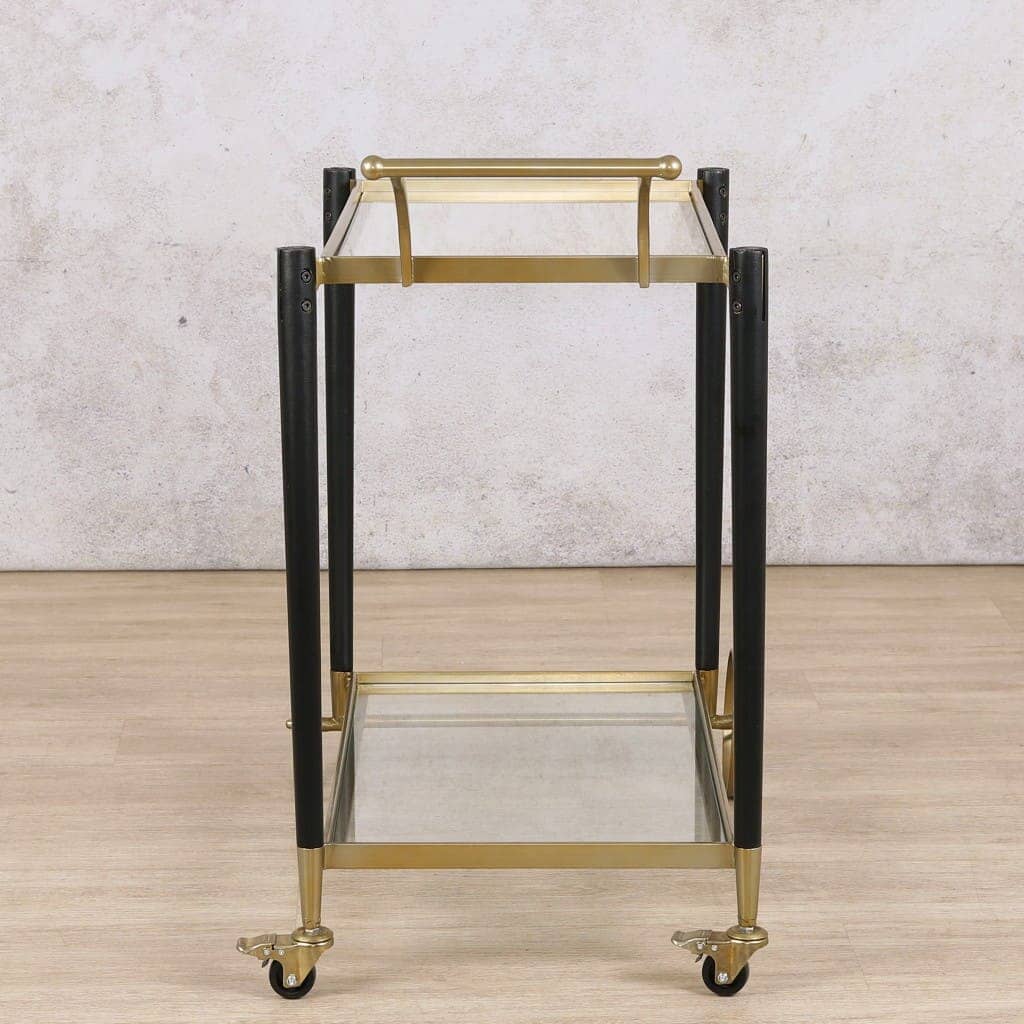 Classic Chic Gold Bar Trolley Leather Gallery 