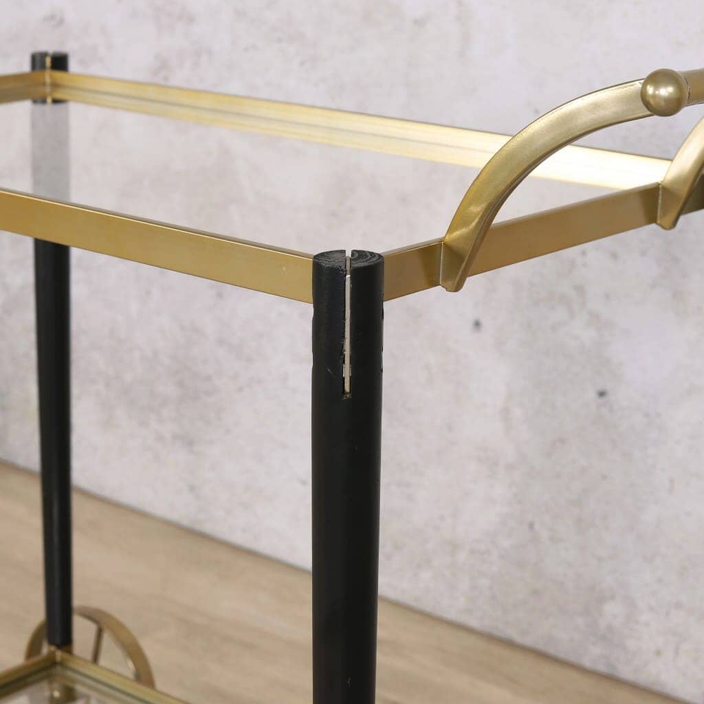 Classic Chic Gold Bar Trolley Leather Gallery 