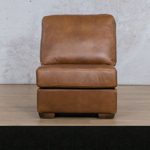 Stanford Leather Armless Chair Leather Gallery Czar Black WAREHOUSE COLLECTION - PINETOWN OR NORTHRIDING Full Foam