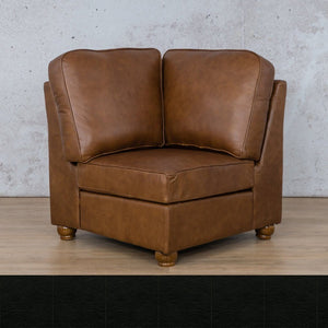 Salisbury Leather Corner Leather Gallery Czar Black WAREHOUSE COLLECTION - PINETOWN OR NORTHRIDING Full Foam