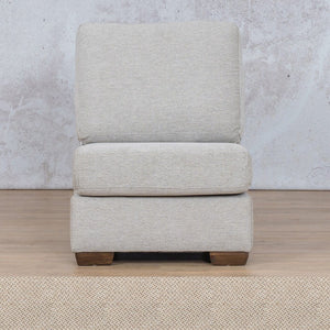 Stanford Fabric Armless Chair Leather Gallery Dapple WAREHOUSE COLLECTION - PINETOWN OR NORTHRIDING Full Foam