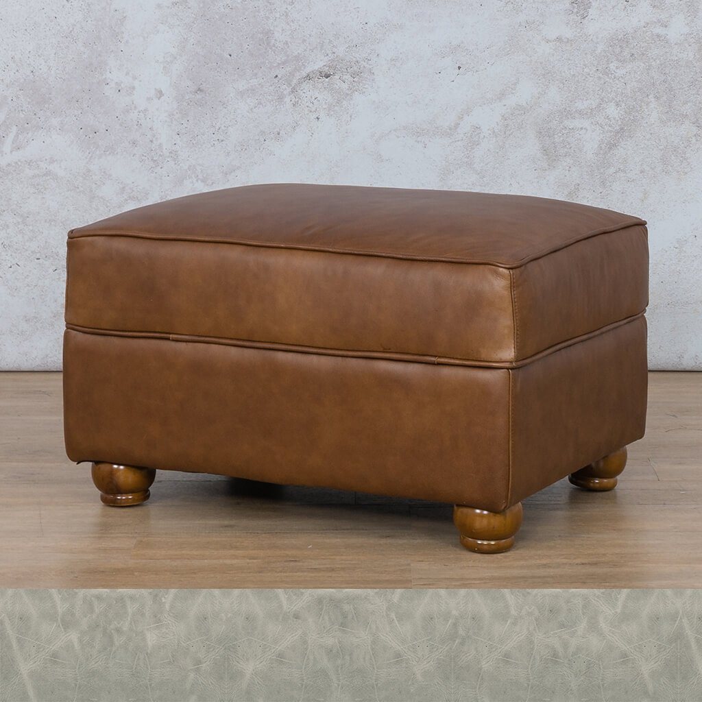 Salisbury Leather Ottoman Leather Gallery