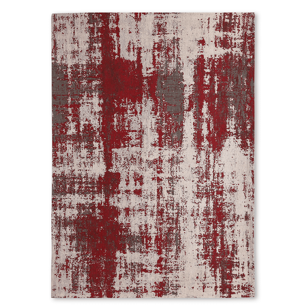 Donatella Rug - Crimson Red Carpets Leather Gallery 