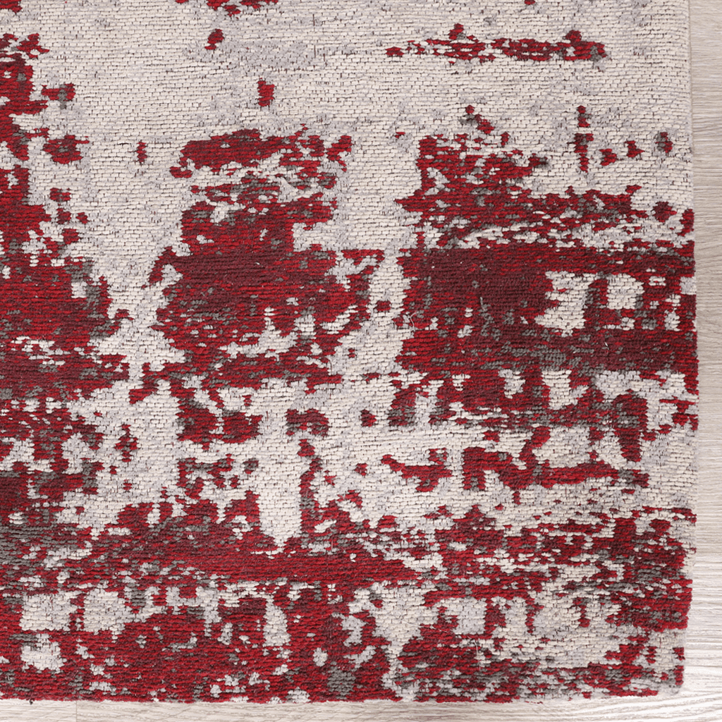 Donatella Rug - Crimson Red Carpets Leather Gallery 