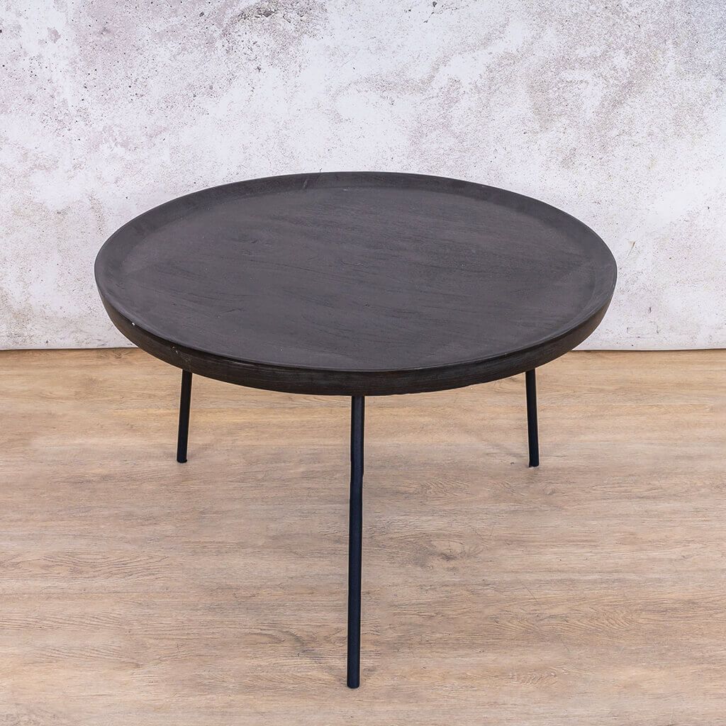 Emery Side Table Side Table Leather Gallery 