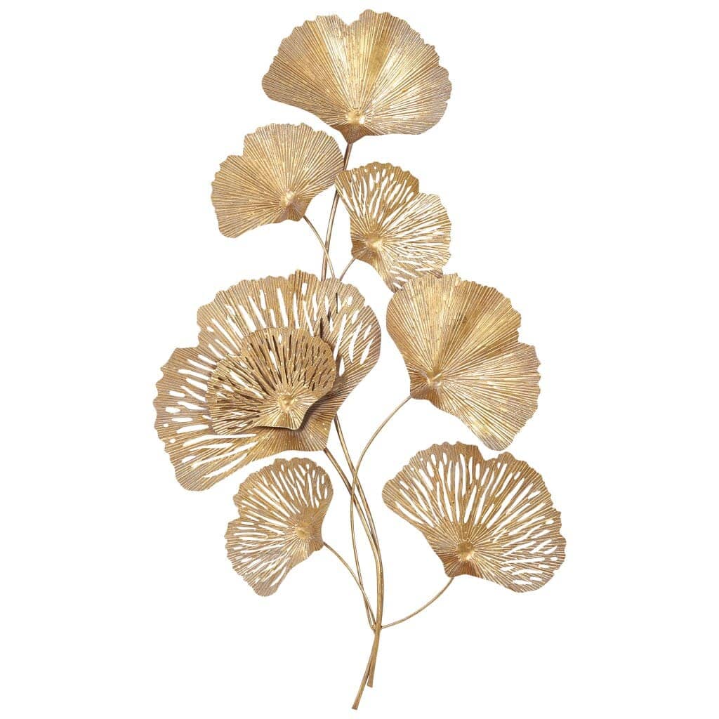 Gold Fan Wall Art Wall Art Leather Gallery 