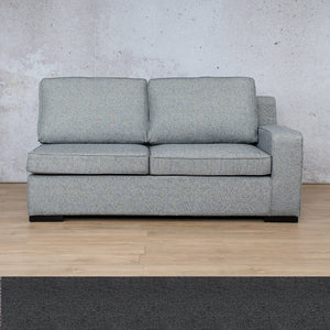 Arizona Fabric - 2 Seater Left Arm Leather Gallery Harbour Grey WAREHOUSE COLLECTION - PINETOWN OR NORTHRIDING Full Foam