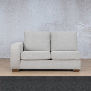 Stanford Fabric 2 Seater Right Arm Leather Gallery Harbour Grey WAREHOUSE COLLECTION - PINETOWN OR NORTHRIDING Full Foam