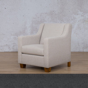 Piper Fabric Armchair Fabric Armchair Leather Gallery Harbour Grey 
