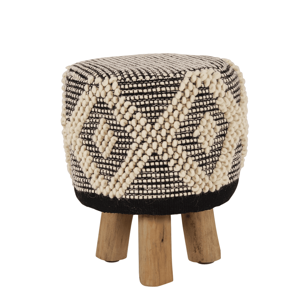 Jonas Woven Stool Ottoman Leather Gallery  | Ottomans For Sale | Ottoman | Ottoman Home Decor 