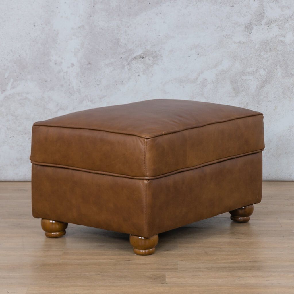 Salisbury Leather Ottoman Leather Gallery