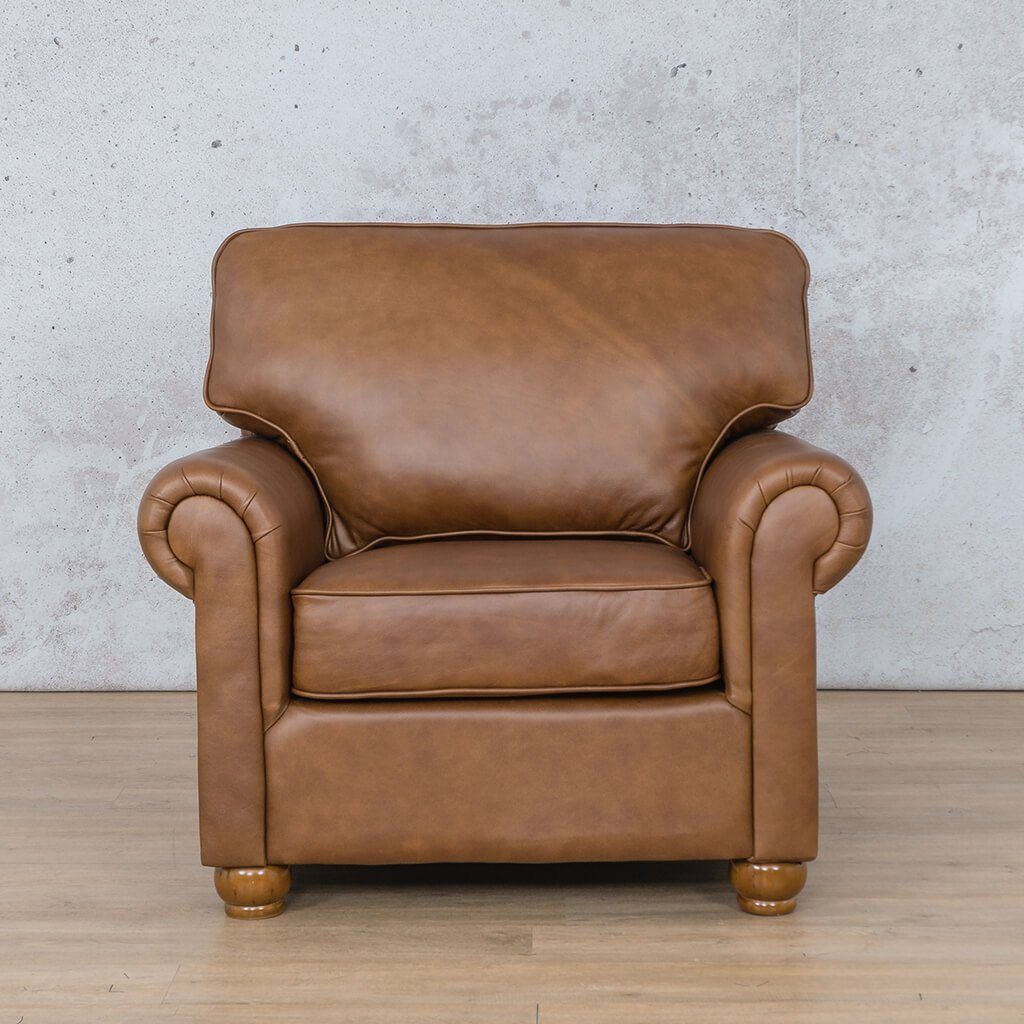 Salisbury Leather 1 Seater Sofa Leather Sofa Leather Gallery Czar Pecan 