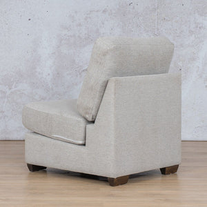 Stanford Fabric Armless Chair Leather Gallery