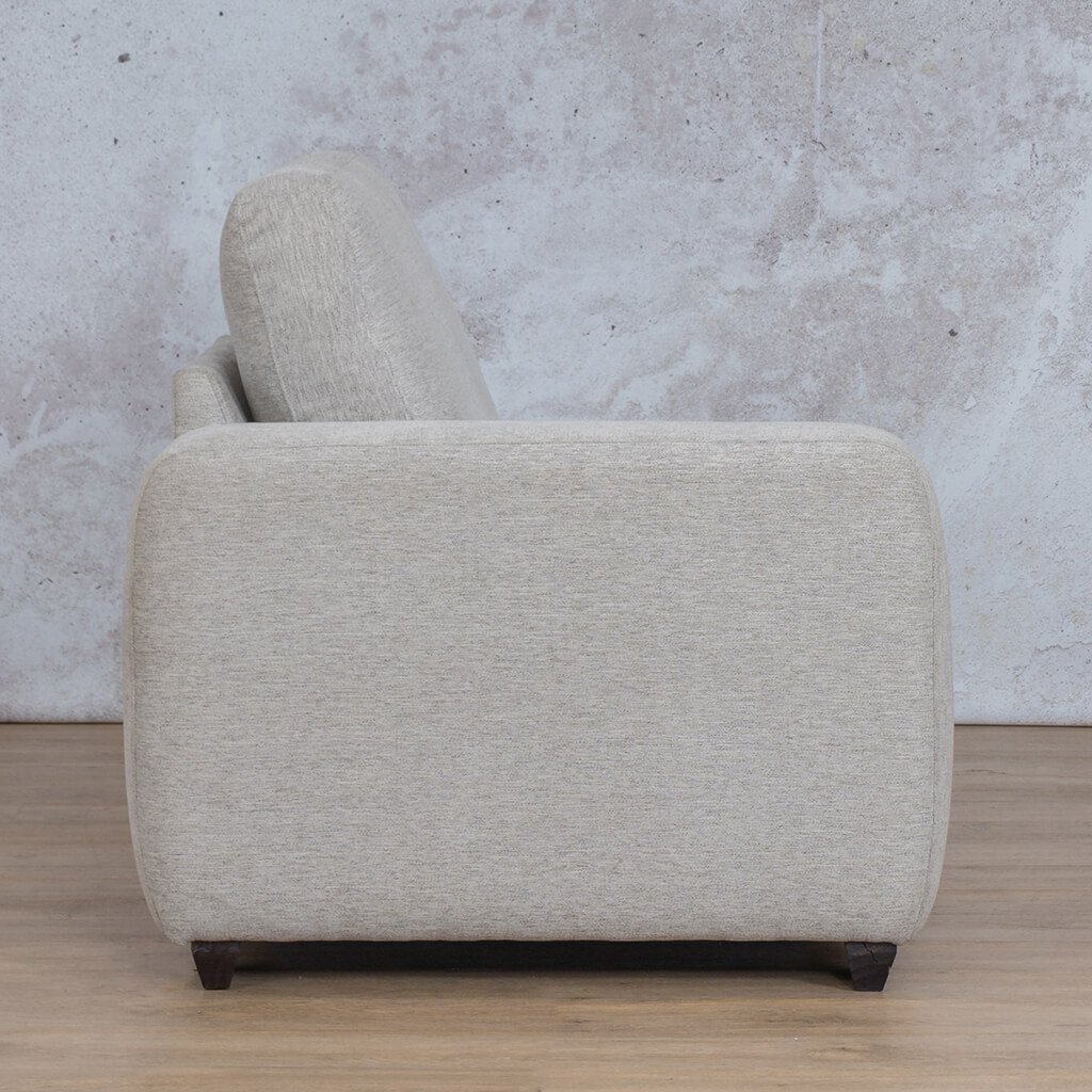 Stanford Fabric 1 Seater Right Arm Leather Gallery