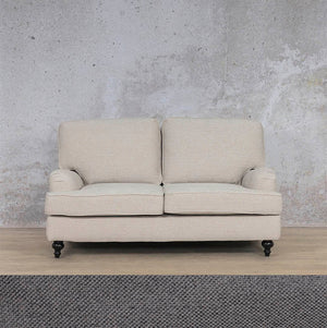 Liberty Fabric 2 Seater Sofa Fabric Sofa Leather Gallery Harbour Grey 