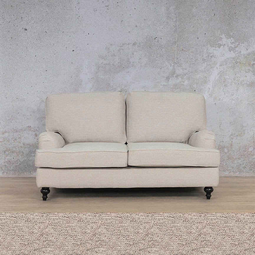 Liberty Fabric 2 Seater Sofa Fabric Sofa Leather Gallery Pebble 