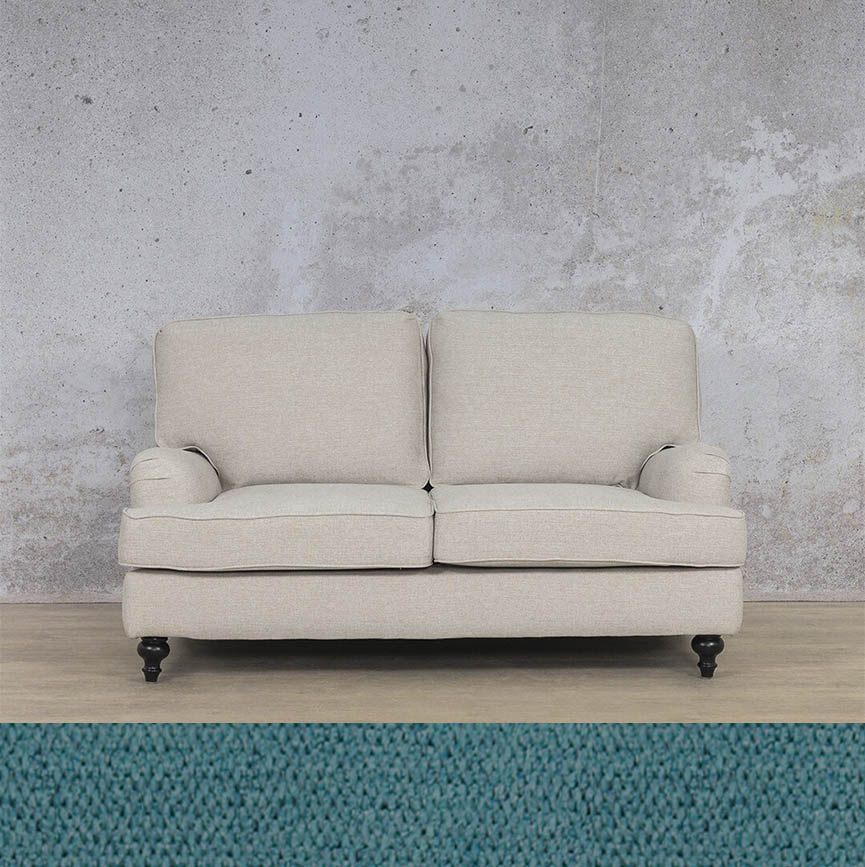 Liberty Fabric 2 Seater Sofa Fabric Sofa Leather Gallery Turquoise 