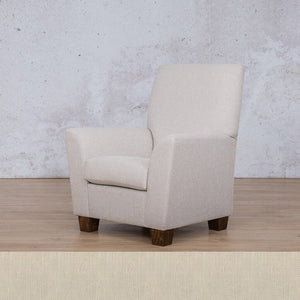 Lily Fabric Armchair Fabric Armchair Leather Gallery Frost Cream 