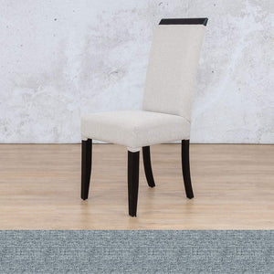 Urban Dark Mahogany Dining Chair Dining Chair Leather Gallery Adriatic Navy 
